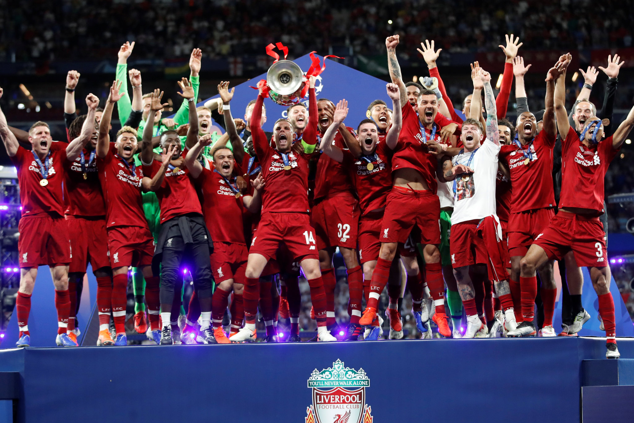 Liverpool FC win EPL