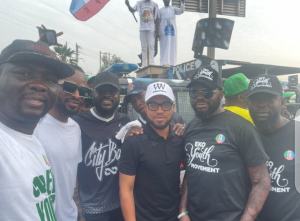 Pictures from the Eko Youth Walk