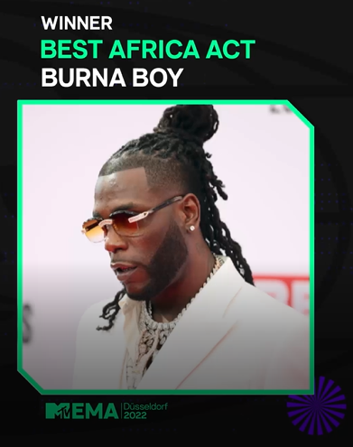 Best Africa Act - Burna Boy